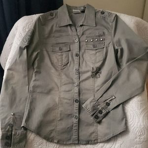 Womens denim Harley shirt size M